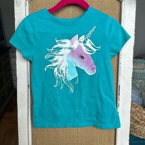Girls 5T unicorn shirt Garanimals